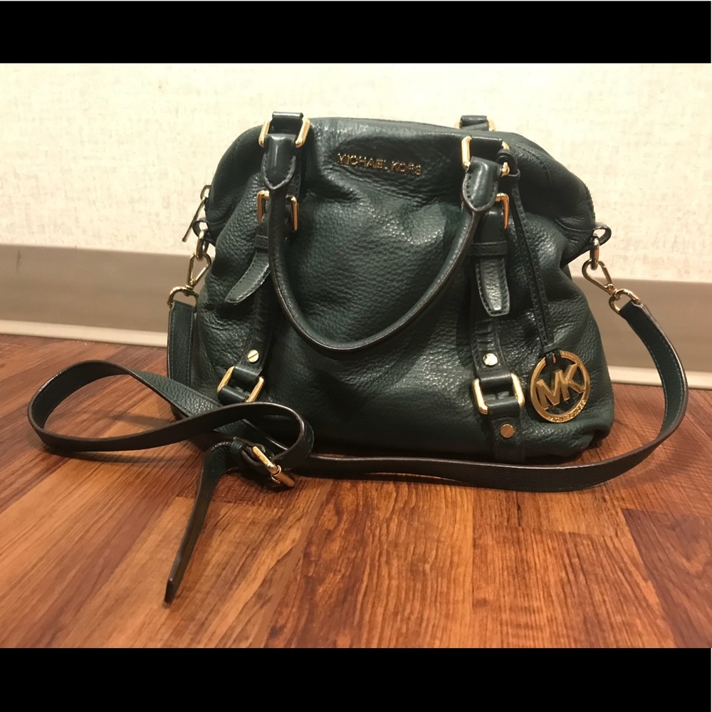 Genuine Leather Large Michael Kors Bedford Satchel